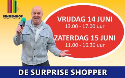 De Surprise Shopper in winkelcentrum Binnenhof